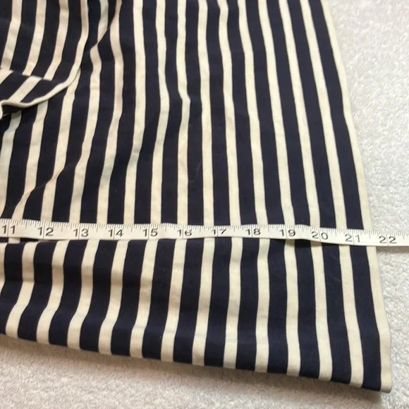J Crew striped one shoulder top - Picture 6 of 7